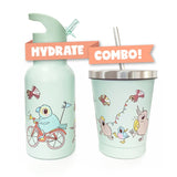 HYDRATE COMBO: Kuwi Drink Bottle + Smoothie Cup