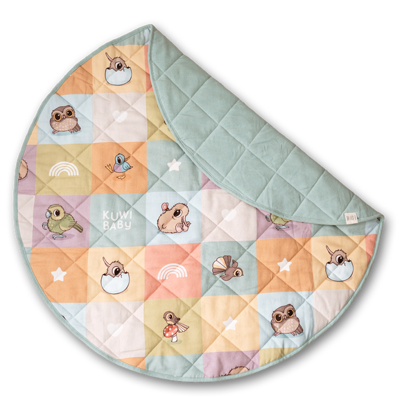 Kuwi Baby Quilted Playmat (Organic Cotton)
