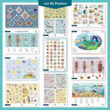 Te Reo Māori - Full Set of 16 Posters