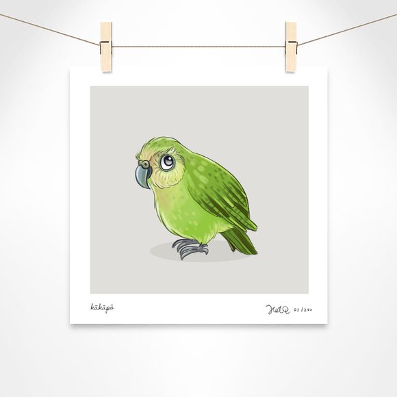 Kākāpō -  [Art Print]