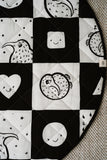Sleepy Kiwi Quilted Playmat (Organic Cotton)
