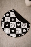 Sleepy Kiwi Quilted Playmat (Organic Cotton)