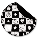 Sleepy Kiwi Quilted Playmat (Organic Cotton)