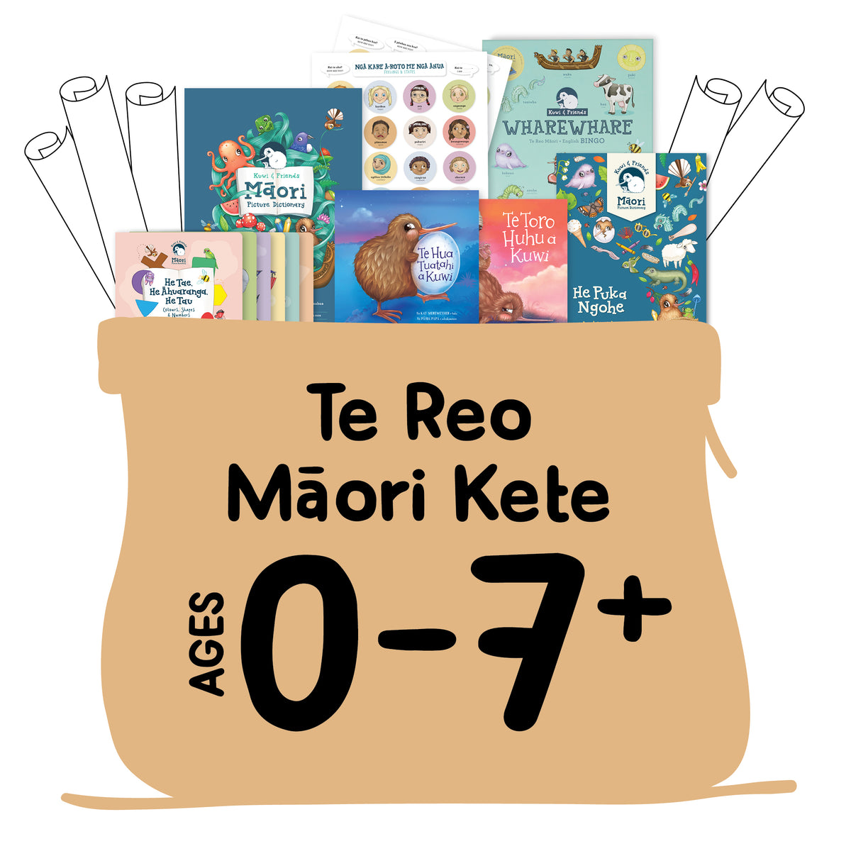 Te Reo Māori Kete Illustrated Publishing Store 9403