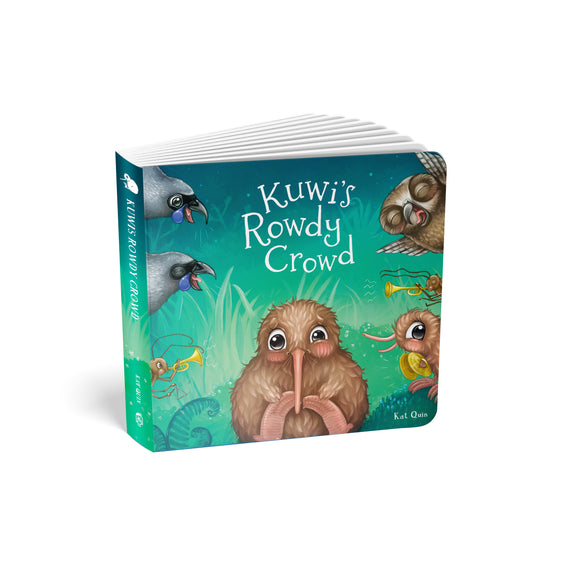 Kuwi's Rowdy Crowd BOARD BOOK