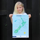 Te Reo Māori - A3 Poster - New Zealand