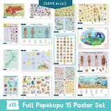Te Reo Māori - Full Set of 15 Posters